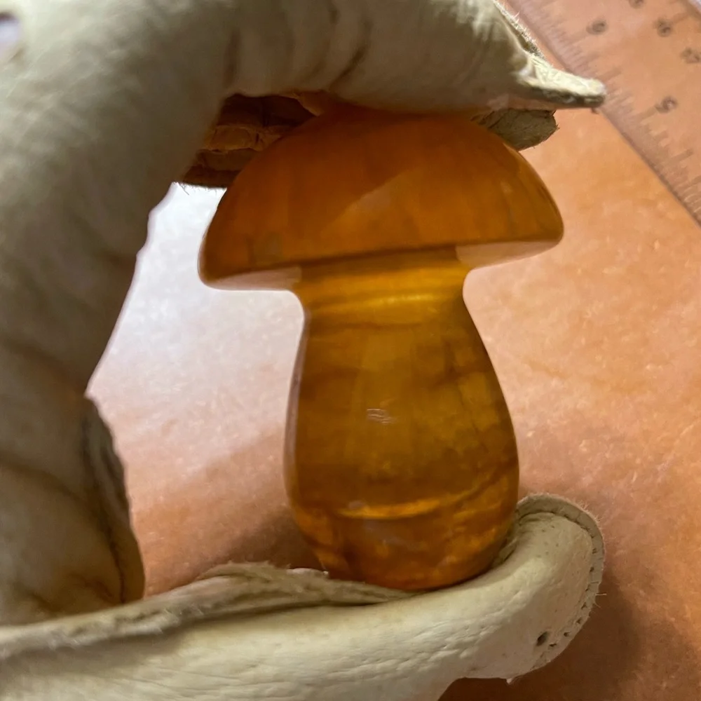 Fluorite Mushroom 🍄HP🍄💛 - Picture 9 of 17